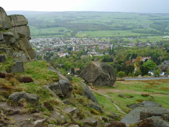 View over Ilkley